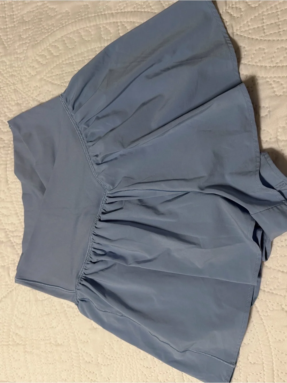 aerie Blue High-Waist Athletic Skort